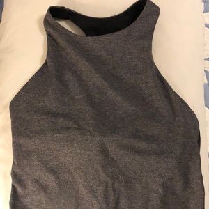 Gray lululemon tank